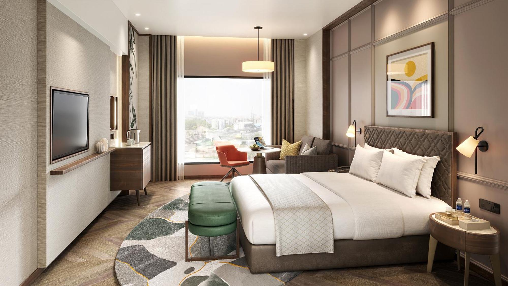 Holiday Inn New Delhi Mayur Vihar Noida By Ihg Ngoại thất bức ảnh Deluxe Room